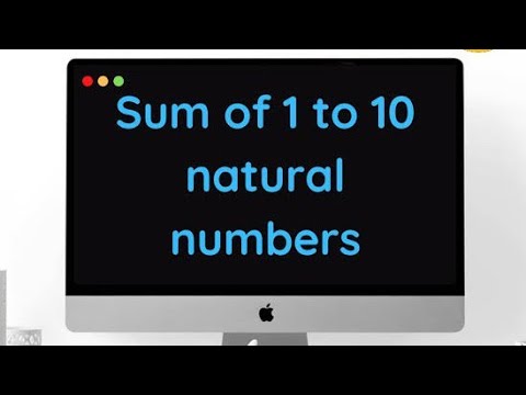 C programming - to print sum of first n natural numbers(Tutorial-23)
