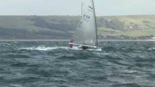 2009 Sail For Gold - Race 4 jibe to finish