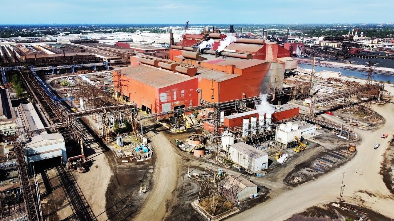 Environments Ford River Rouge Complex Drone Footage (Dearborn