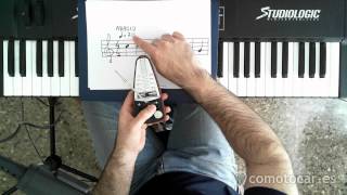 comotocar.es - Como tocar el piano - 25 - El metrónomo