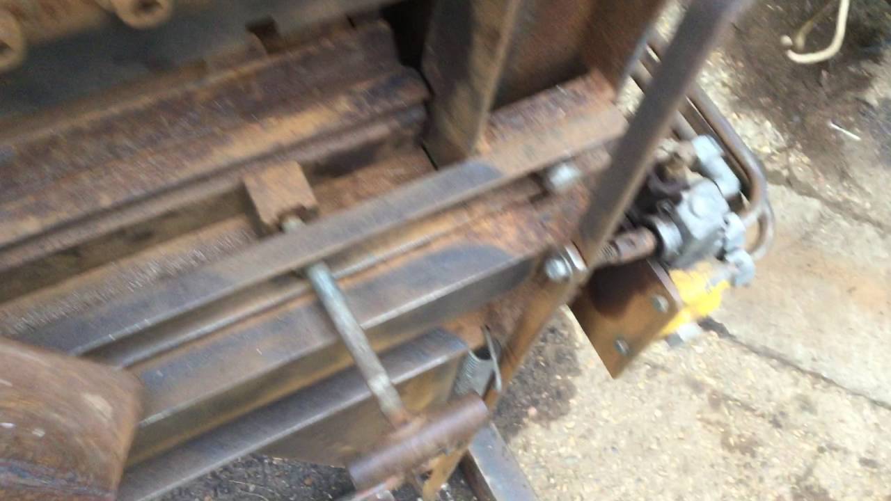 Home made folder / press