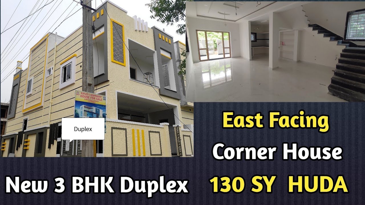 HUDA East Face New 3 BHK Duplex House for sale in Kowkoor Near
