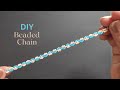 Seed Beaded Bracelet Tutorial, How to make Bead Bracelet / Necklace DIY, Beading Tutorials