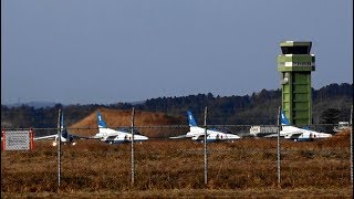 20190118 本日のブルーインパルス 基地上空訓練 キャンセル