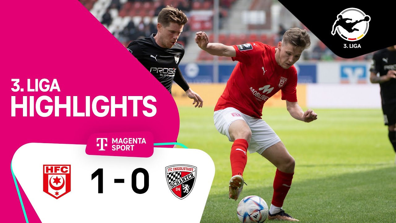Hallescher FC - FC Ingolstadt 04 Highlights 3