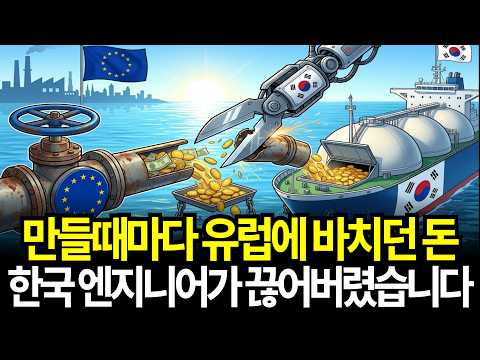 한국 엔지니어 때문에 수조 원 노다지 뺏겼다" 해외 독점 기업들의 통곡, 화물 손실 83% 줄인 K-조선의 역습