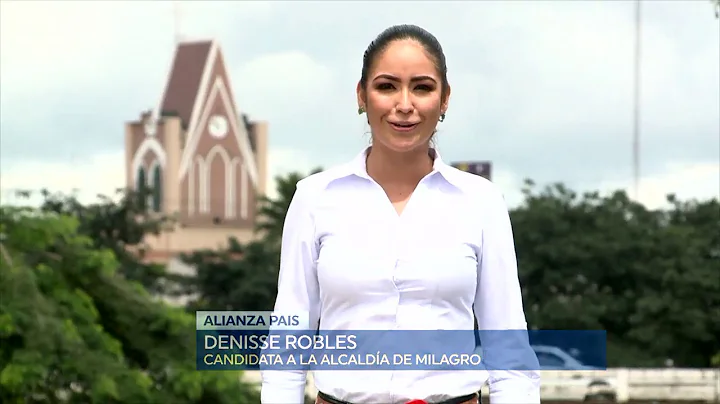 DENISSE ROBLES-CANDIDATA A LA ALCALDIA MILAGRO