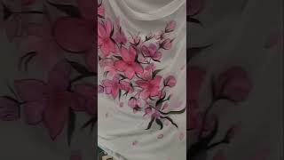 chiffon handpainted dupatta available for sale whtsp @9109804236 #handpainted #sale #onlineshopping