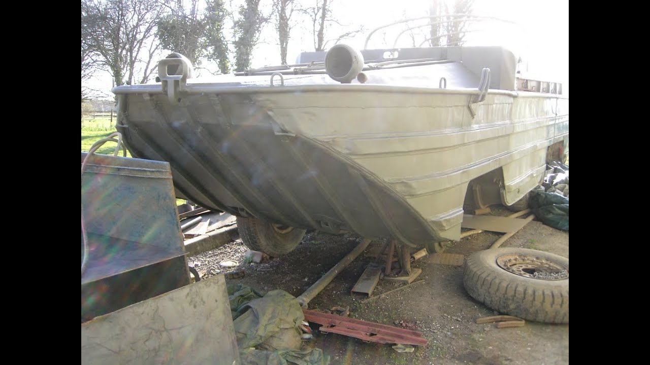 Amphibious Vehicle For Sale >> 1944 GMC DUKW Restoration/Rebuild Part 2 - YouTube Amphibious Vehicle For Sale >> 1944 GMC DUKW Restoration/Rebuild Part 2 - YouTube