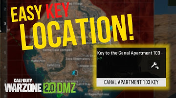 Canal Apartment 103 key LOCATION GUIDE | Call of Duty Warzone 2.0 DMZ