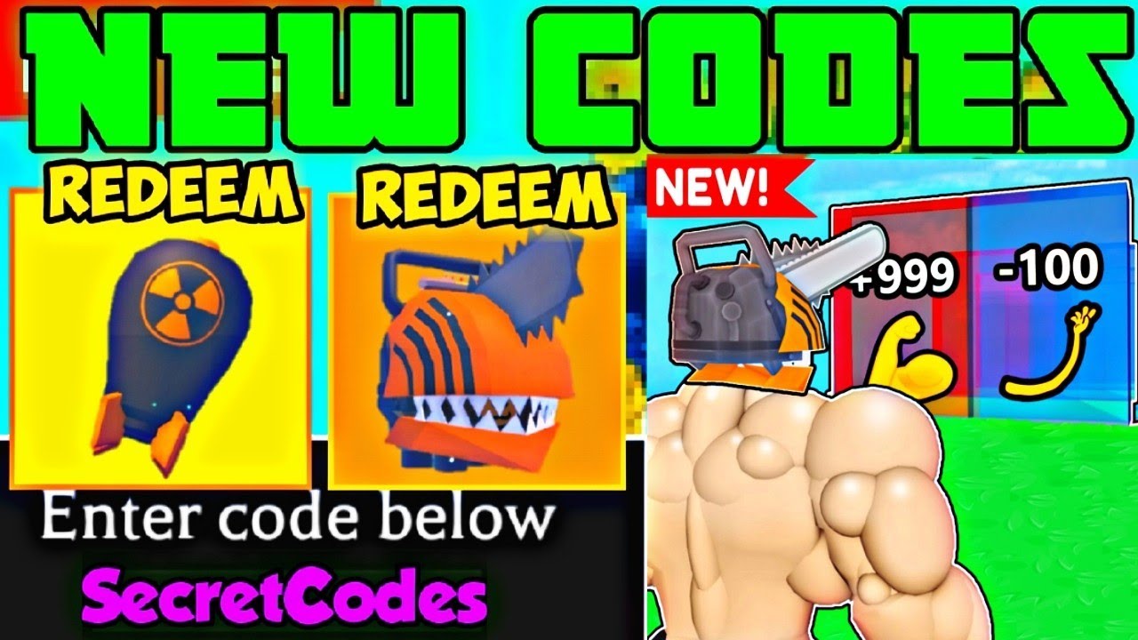 ALL STRONG MUSCLE SIMULATOR 2 NEW CODES SECRET PET CODES Strong Muscle Simulator 2 Roblox 