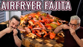 YAĞSIZ VE LEZZETLİ (Hava Fritözünde Fajita) Sağlıklı ve Lezzetli Fajita Tarifi