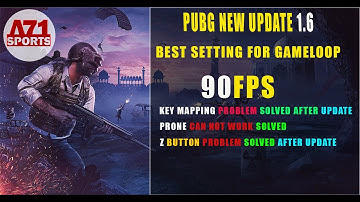 Best Settings and Fix Key Mapping Problems After Update 1.6 | A71 SPORTS