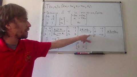 Section 1.9 - The Matrix of a Linear Transformation - Example