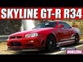 Forza horizon  custom cars  1 1000bhp nissan skyline gtr r34