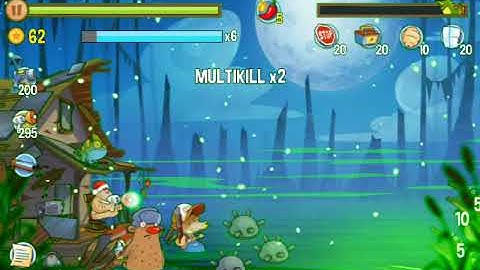 Swamp attack | Alien gun and Blob Thrower