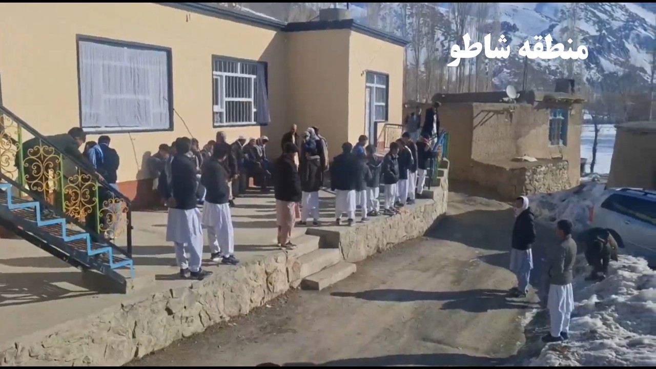 جاغوری منطقه شاطو روز نيمه شعبان  را در پایجلگه شغله تجلیل کرد