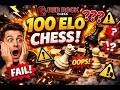 25 BLUNDERS IN A ROW?!?! 100 Elo Chess (Insane Ending)...