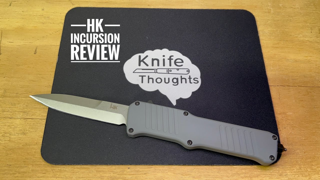 HK Incursion by Hogue OTF Knife Review YouTube