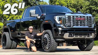 2024 GMC Denali Dually Overhaul: From Stock to Lifted with 26’’ Wheels & 37” tires