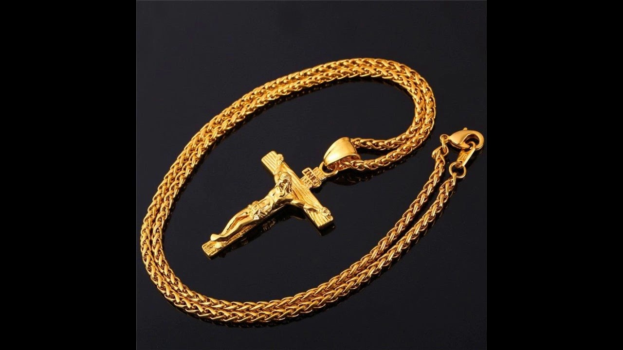 Distintos modelos de cadenas y otros accesorios para caballero. - YouTube