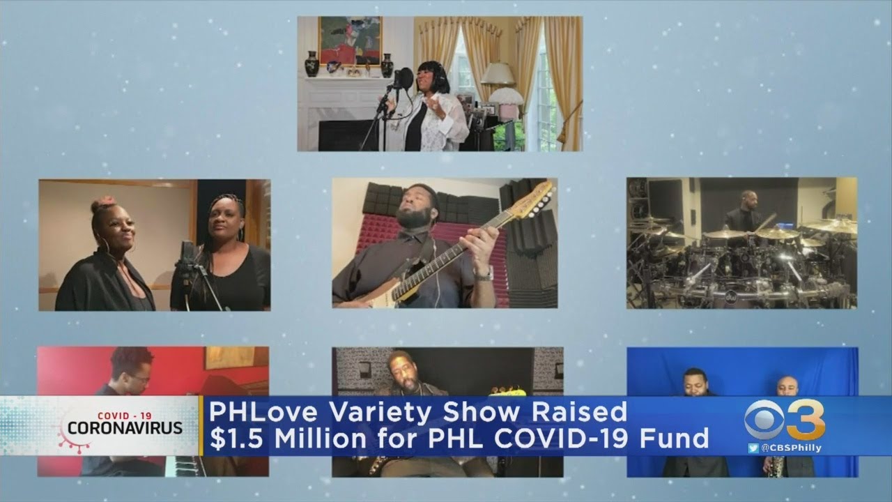 PHLove Variety Show Raised $1.5 Million For PHL COVID-19 Relief Fund