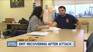 EMT injured in attack talks about recovery screenshot 5