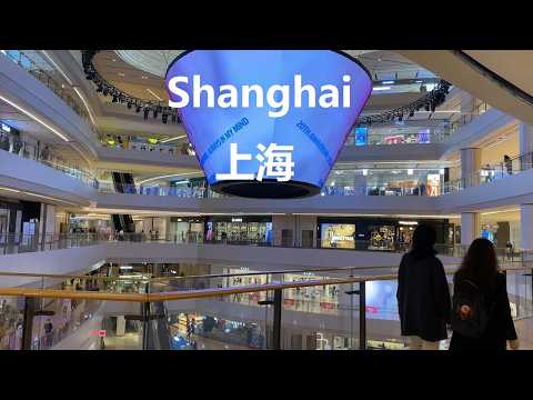 Shanghai, China | Century-Allee | Stadtspaziergang 4K