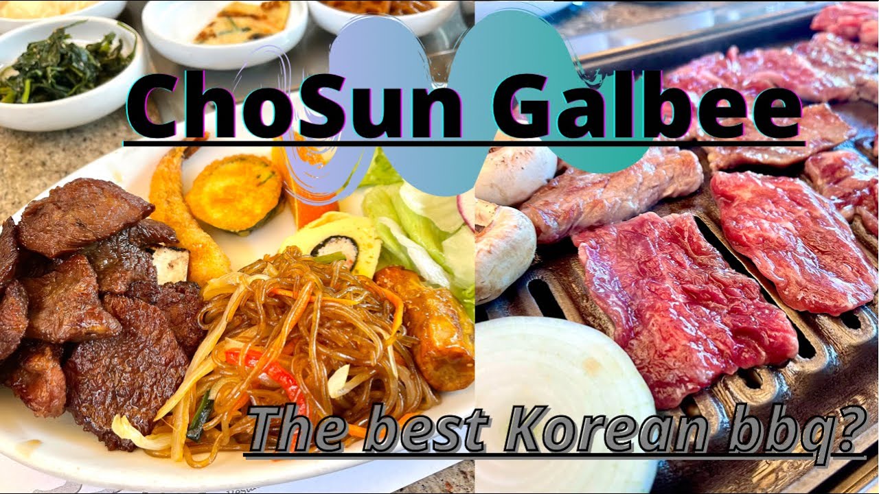 ChoSun Galbee in ktown Los Angeles amazing Korean bbq! YouTube