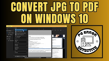 How To Convert JPG To PDF On Windows 10