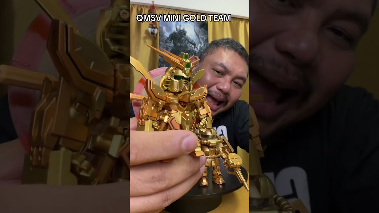 QMSV MINI GOLD TEAM #gundam - YouTube