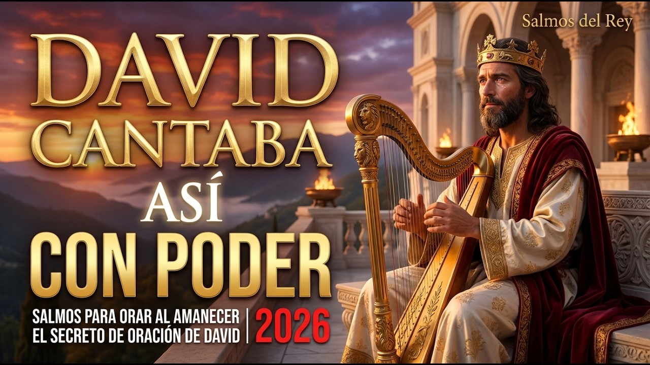 SALMOS 2026 PARA ORAR AL AMANECER | EL SECRETO DE ORACIÓN DE DAVID  #salmos #músicahebrea