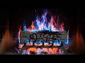 🔥Mesmerizing 4K Blue & Red Fireplace 🪵 Cozy Ambient Flames for Instant Sleep & Calm.