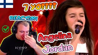 Angelina Jordan - Gloomy Sunday audition REAKTIO | REACTION
