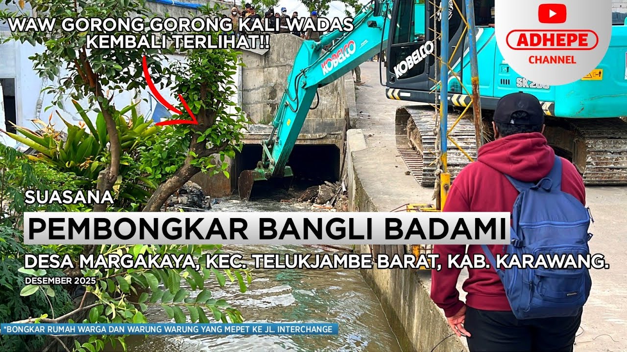 DITEMUKAN GORONG GORONG KALI WADAS SETELAH BANGLI DIBONGKAR - BADAMI KARAWANG 2025 