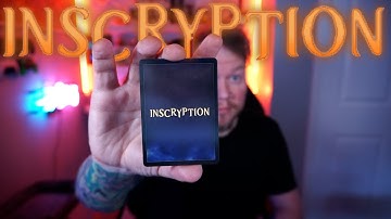 I Opened The Official Inscryption Cards
