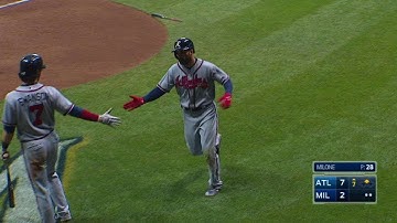 ATL@MIL: Flowers single, error scores Markakis