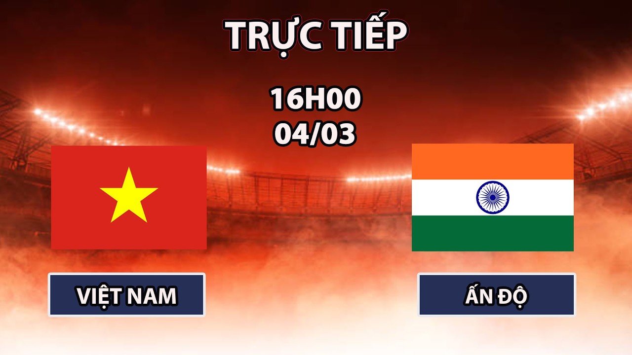 🔴Nữ Việt Nam - Nữ Ấn Độ | Vòng Loại Nữ Asean | Thanh Nhã, Huỳnh Như Thăng Hoa Mãn Nhãn