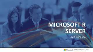 Microsoft Machine Learning AND R server Quick Overview Microsoft Machine Learning AND R server Quick Overview