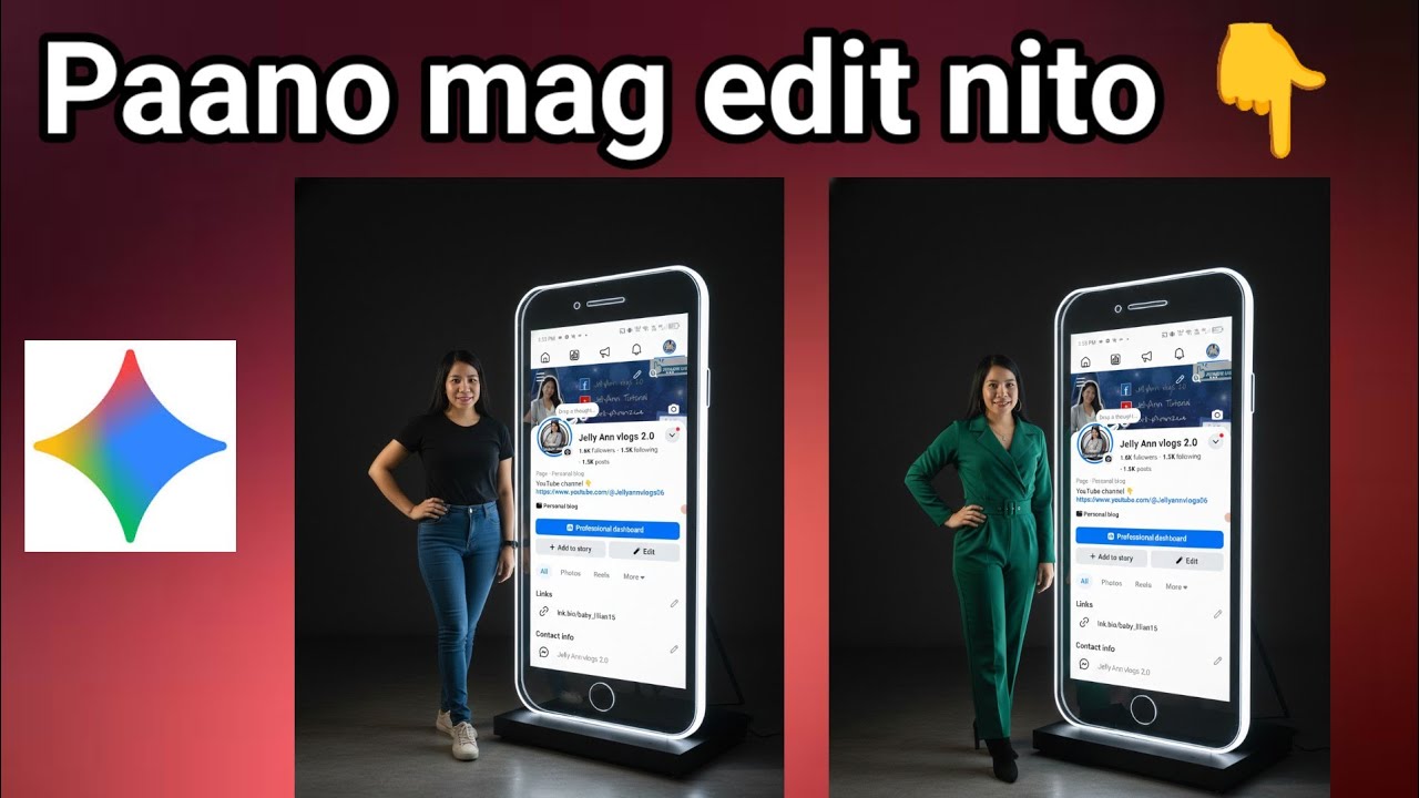 How to edit giant smartphone with your picture using GEMINI AI 