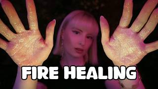 ASMR | 1 hour of Reiki Fire Healing ❤️‍🔥️❤️‍🩹️🔥️🌀️ (for Loss, Pain and Loneliness)