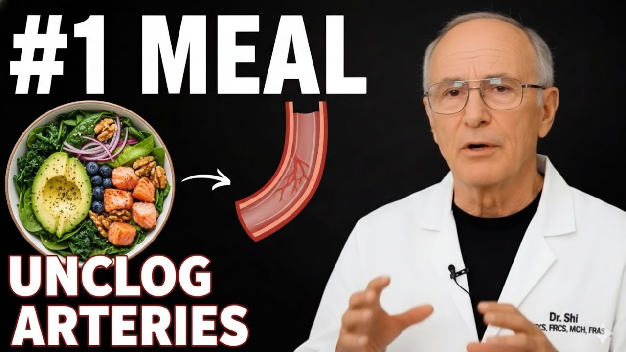 #1 Best Meal to UNCLOG Your Arteries | Senior Health Tips