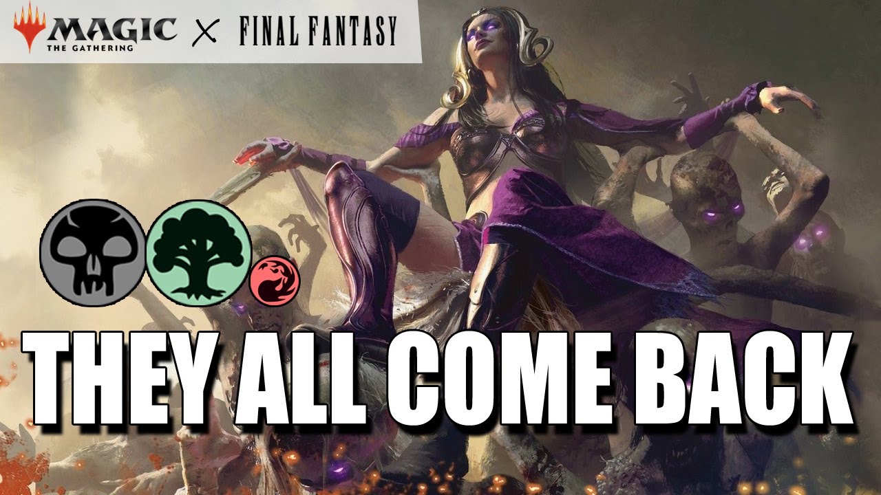 mtg rise of the dark realms final fantasy Rise of the Dark Realms [FINAL FANTASY Commander]