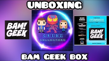 BAM BOX GEEK SUBSCRIPTION March 2022