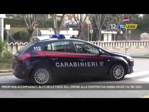 MINORI NON ACCOMPAGNATI: BLITZ DELLE FORZE DELL'ORDINE ALLA COOPERATIVA HANNA HOUSE | 22/08/2024