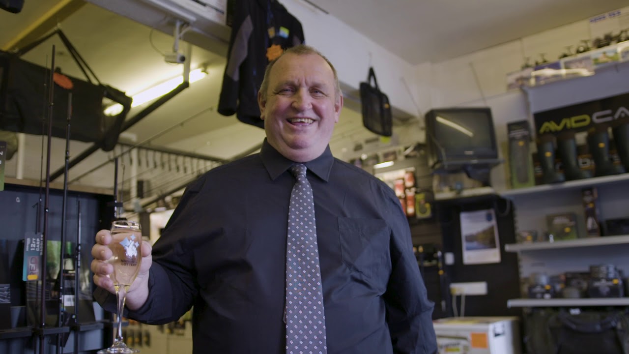 ticket yemek kartı Horley fishing fanatic lands a £1M win