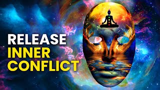 Release Inner Conflict | Anti Anxiety Cleanse, 396 Hz Stop Overthinking and Worries | Binaural Beats