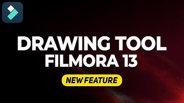 New Drawing Tool in Filmora 13 | Create Effects using shapes