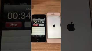 Iphone 5 Startup Speed