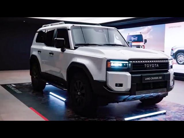 New 2024 Toyota Land Cruiser 250 White Color | Exterior and